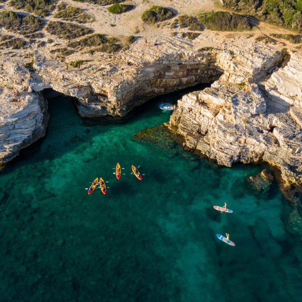 Kayaking in the Medulin archipelago