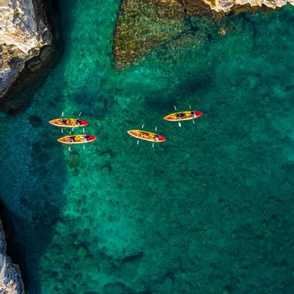 Kayaking in the Medulin archipelago