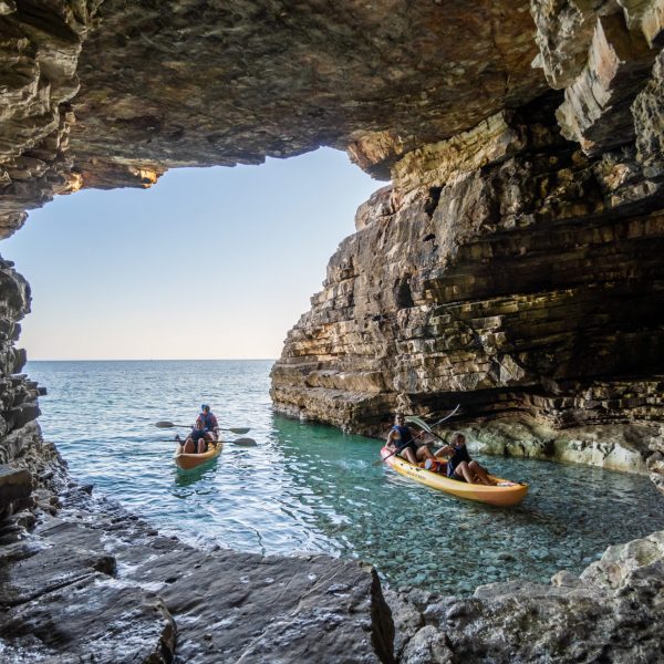 Kayaking in the Medulin archipelago