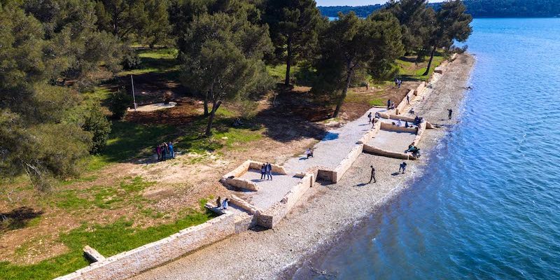 Visita guidata del Mulino a vento e del Parco archeologico di Visola (Vižula)